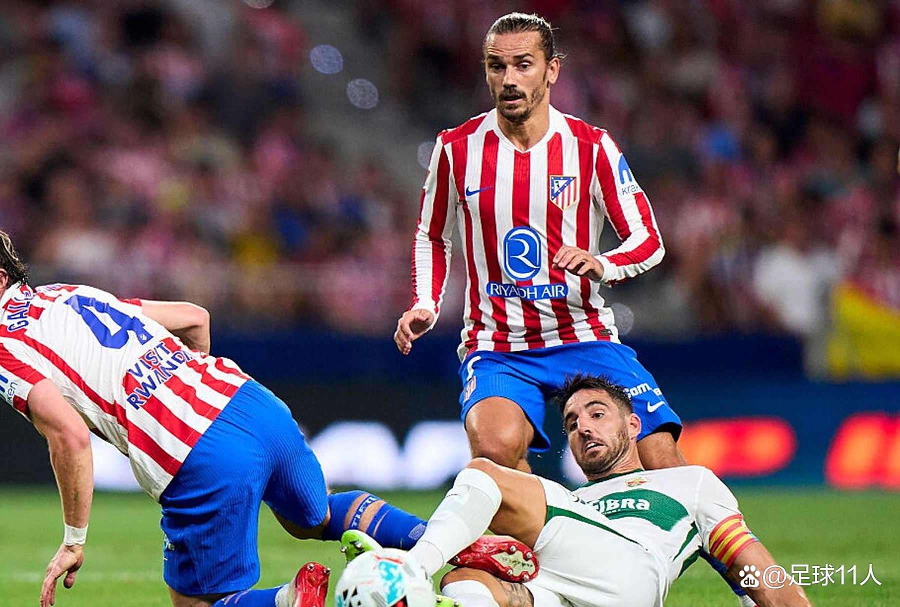 包含马竞客场大胜埃尔切，积分稳步增加的词条