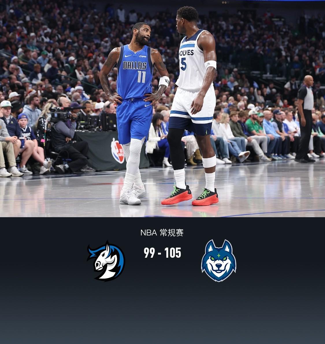 森林狼惊险胜独行侠，保持不败纪录