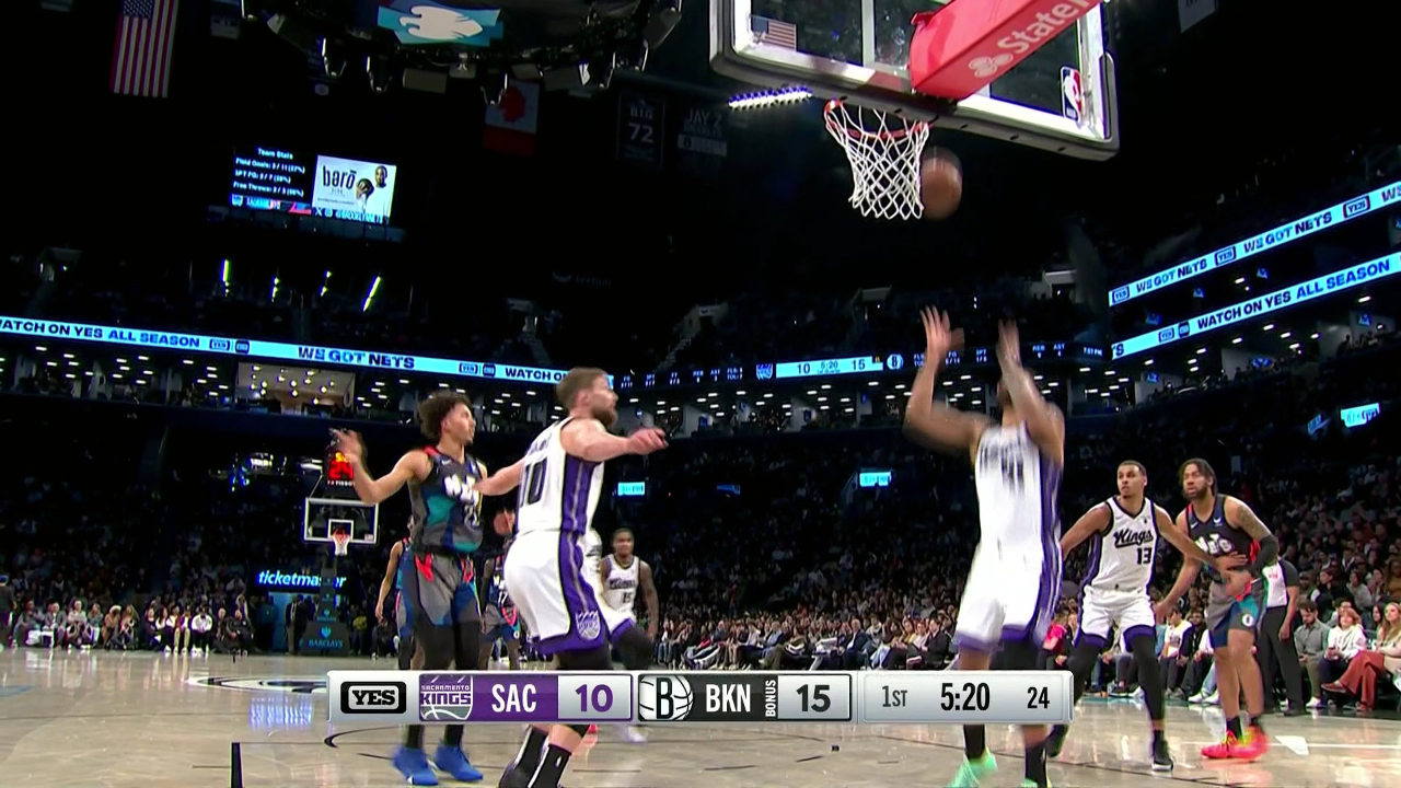 篮网胜国王，厄文祭出34分全面发威